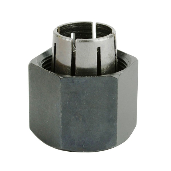 Big Horn 1/4 Inch Router Collet Replaces Dewalt 326286-04, Bosch 2610906283 & Hitachi 323-293 19691 - main